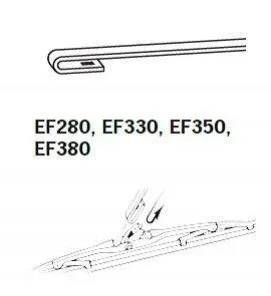 Щітка склоочисника каркасна 350mm (14'') ExactFit Сonventional TRICO для Trico EF350 фото товару
