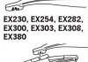 Щітка склоочисника каркасна задня 230mm (9'') ExactFit Rear Trico EX230 (фото 3)