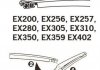 Щітка склоочисника каркасна задня 350mm (14'') ExactFit Rear Trico EX350 (фото 3)