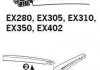 Щітка склоочисника каркасна задня 350mm (14'') ExactFit Rear Trico EX350 (фото 4)