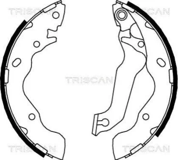 Комплект гальмівних колодок для Hyundai TRISCAN 810043013 фото товару