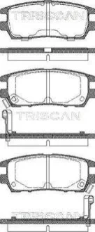 Колодки гальмівні задні для TRISCAN 811042003 фото товару