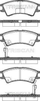 Колодки гальмівні передні TRISCAN 811043007 фото товару