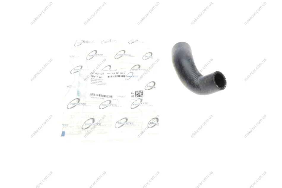 <strong>Патрубок системи охолодження TRUCKTEC 07.40.128 (фото 1)</strong>