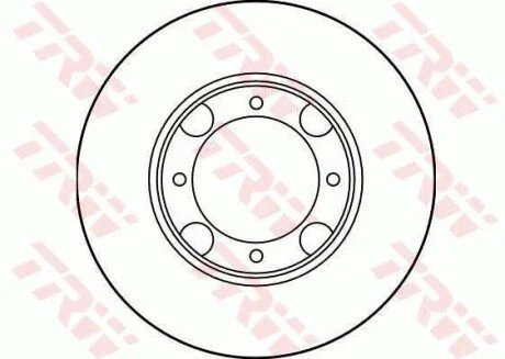 Гальмівний диск для Hyundai TRW DF1958 фото товару