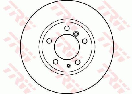 Гальмівний диск TRW DF2555 фото товару