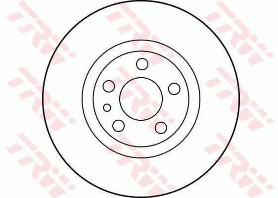 <strong>Гальмівний диск TRW DF2716 (фото 1)</strong>