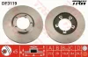 <strong>Диск гальмівний передн Лів/Прав HYUNDAI GRACE, H-1 / STAREX, H100, PORTER 2.4/2.5D/2.6D 07.93- TRW DF3119 (фото 1)</strong>