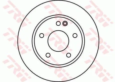 Гальмівний диск для Mercedes TRW DF4035 фото товару