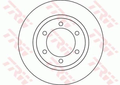 Гальмівний диск для Toyota TRW DF4115 фото товару