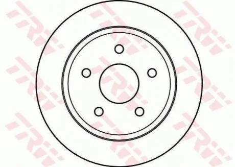 Гальмівний диск для Jeep TRW DF4178 фото товару