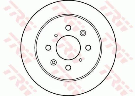 Гальмівний диск для TRW DF4191 фото товару