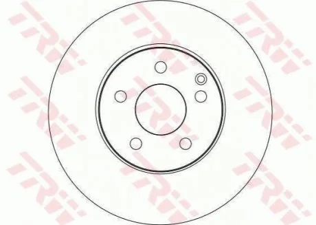 Гальмівний диск для Mercedes TRW DF4261 фото товару