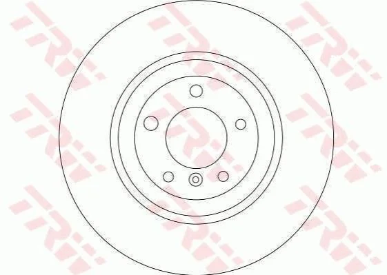 <strong>Гальмівний диск TRW DF4350S (фото 1)</strong>