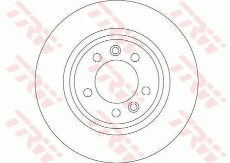 Гальмівний диск для Peugeot, Citroen TRW DF4351 фото товару
