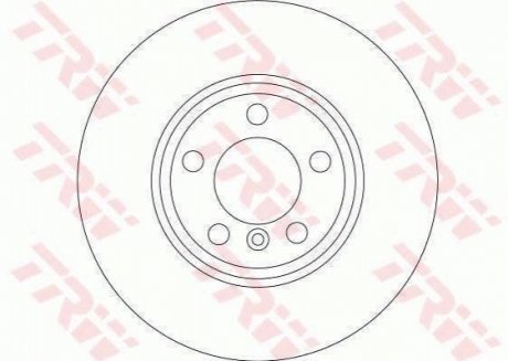Тормозной диск TRW DF4361 (фото 1)