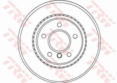 Гальмівний диск для TRW DF4450 фото товару