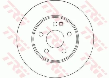 Гальмівний диск для Mercedes TRW DF4454 фото товару