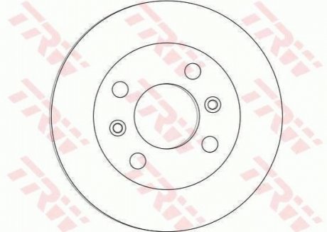 Гальмівний диск TRW DF4458 (фото 1)