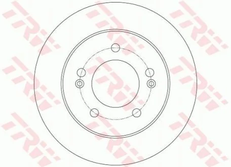 Диск гальмівний для Alfa Romeo TRW DF6144 фото товару