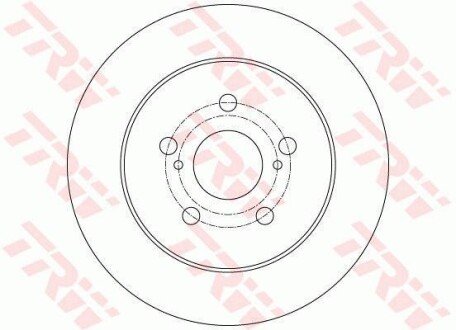 Гальмівний диск TRW DF6145 фото товара