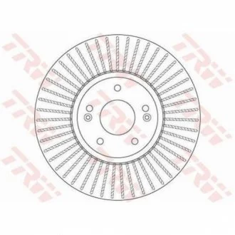 Гальмівний диск для Hyundai, KIA TRW DF6222 фото товару