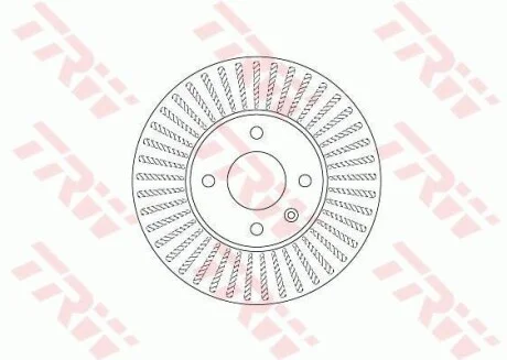 Гальмівний диск для Chevrolet TRW DF6254 фото товару