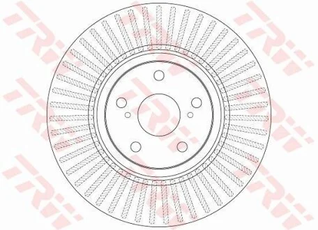 Гальмівний диск для Toyota TRW DF6268 фото товару
