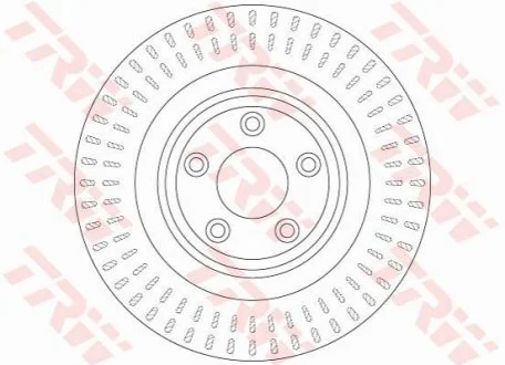 Диск гальмівний для Jaguar TRW DF6295 фото товару