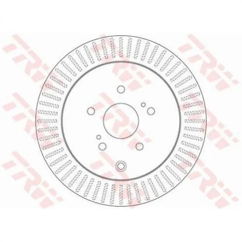 <strong>Тормозной диск TRW DF6351 (фото 1)</strong>
