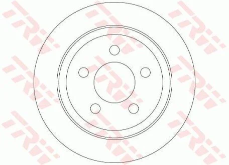 Гальмівний диск для Jeep TRW DF6386 фото товара