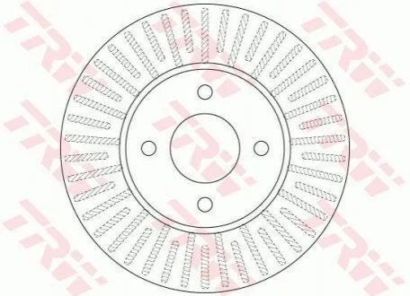Диск гальмівний для TRW DF6430 фото товару