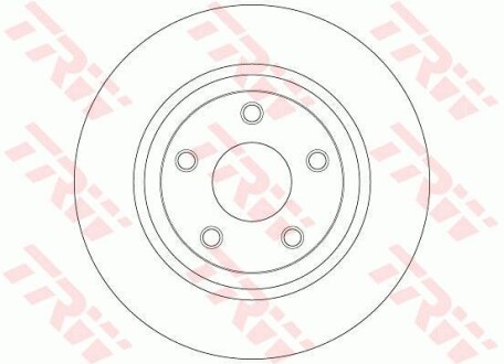 Гальмівний диск TRW DF6492 фото товару