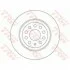 <strong>Гальмівний диск зад.Passat/Tiguan/Golf/Sharan/Touran/Kodiaq/Superb 15- TRW DF6504 (фото 1)</strong>