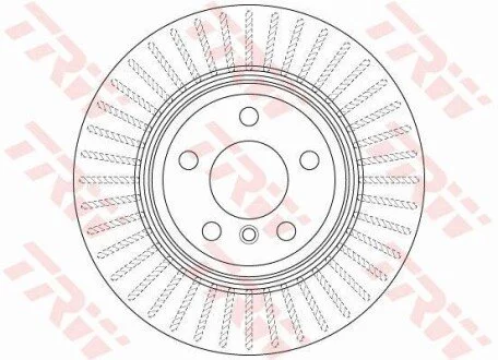 Гальмівний диск для BMW TRW DF6512S фото товару