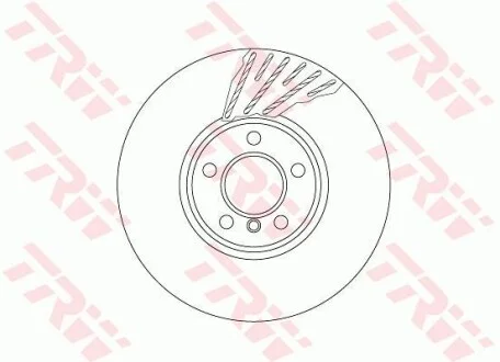 Гальмівний диск для BMW TRW DF6611S фото товару