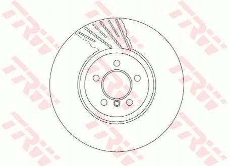Диск гальмівний для BMW TRW DF6614S фото товару
