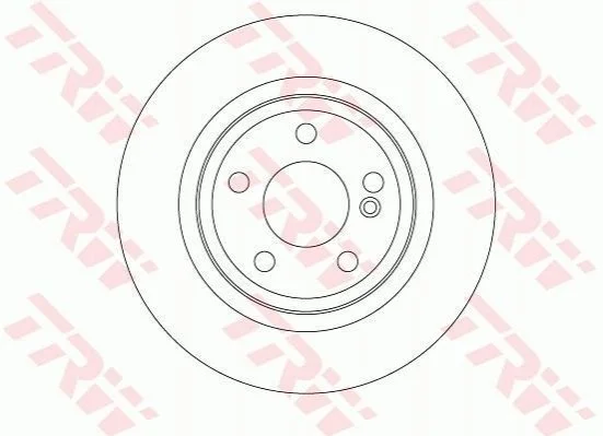 <strong>Гальмівний диск TRW DF6634 (фото 1)</strong>