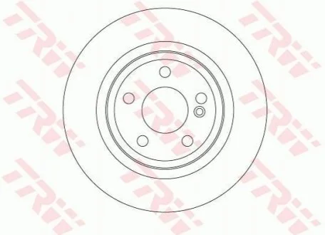 Гальмівний диск для Mercedes TRW DF6634 фото товару