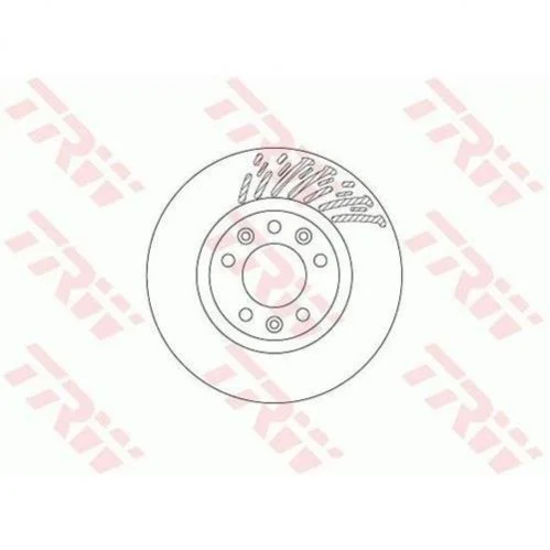<strong>Диск гальмівний TRW DF6657 (фото 1)</strong>