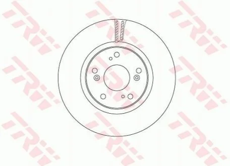 Гальмівний диск для Honda TRW DF6689 фото товару