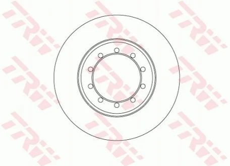 Гальмівний диск для Ford TRW DF6711 фото товару