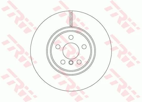 Гальмівний диск для Mini, BMW TRW DF6749S фото товару