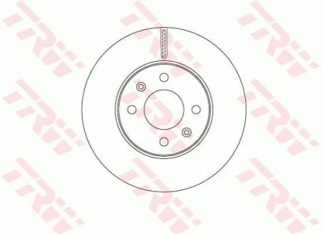 Диск гальмівний для Hyundai, KIA TRW DF6794 фото товару