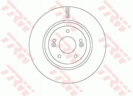 Диск гальмівний для Hyundai, KIA TRW DF7592 фото товару