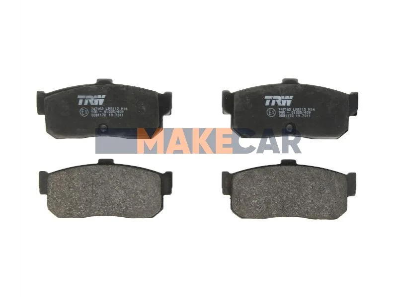 <strong>Комплект гальмівних колодок, дискове гальмо TRW GDB1172 (фото 1)</strong>