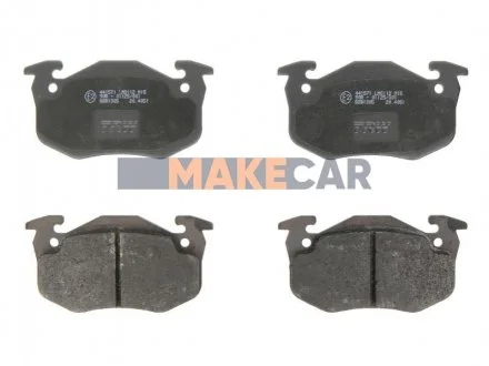 Гальмівні колодки CITROEN - PEUGEOT Saxo/Xsara/Xsara Estate/Break/ZX/106/205/205 Cabrio/206 для TRW GDB1305 фото товару
