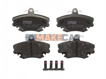 Гальмівні колодки перед. Logan 05-/Megane 96-03/Clio 91-05 для Renault, Peugeot, Citroen TRW GDB1332 фото товару