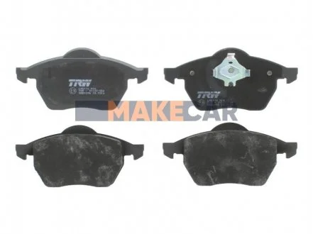 Гальмівні колодки до дисків для Volkswagen, Seat, Skoda, Audi TRW GDB1376 фото товару