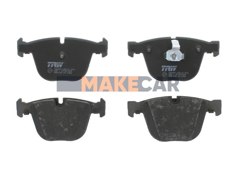 <strong>Комплект гальмівних колодок, дискове гальмо TRW GDB1502 (фото 1)</strong>